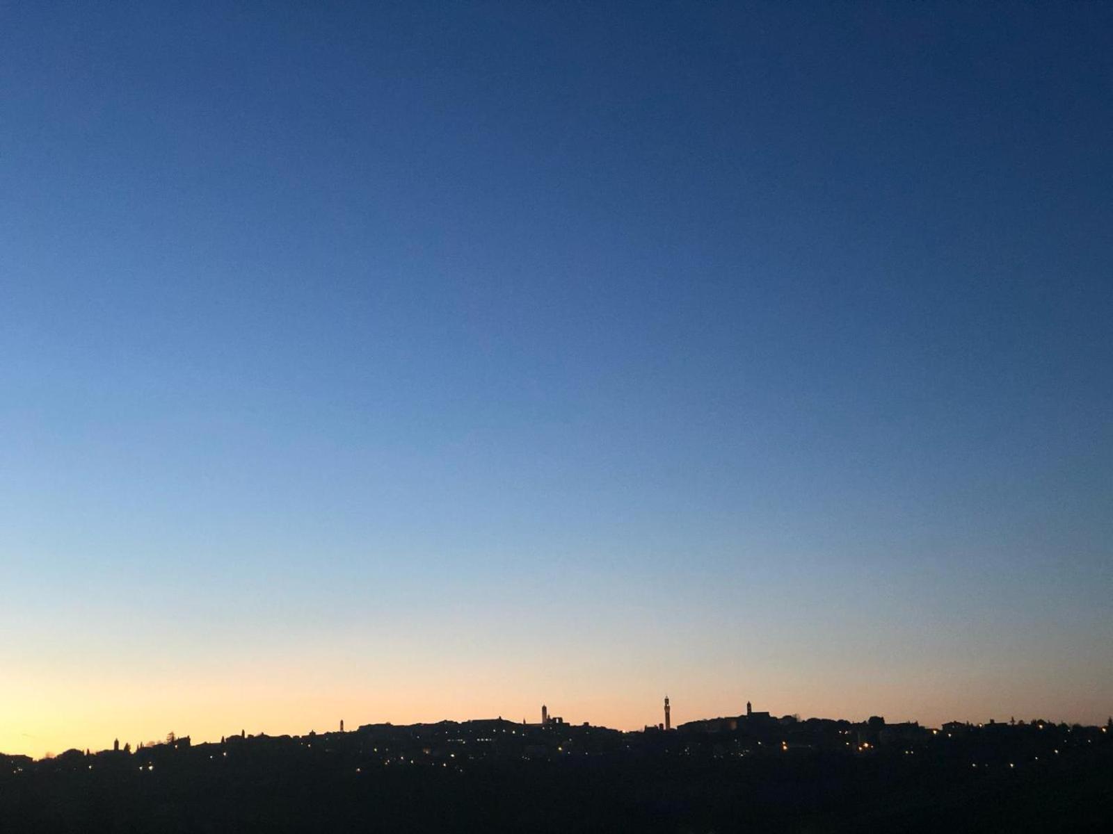 Agriturismo La Terrazza Sul Mangia Siena Eksteriør billede